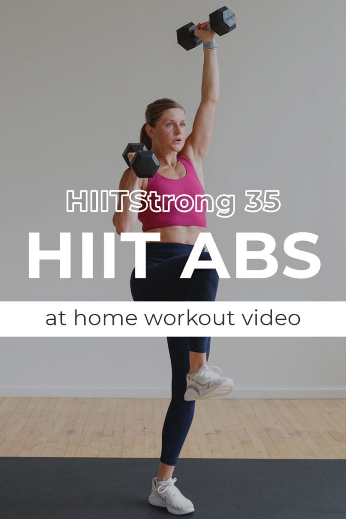HIIT Ab Workout with weights | Full Body HIIT Workout Plan Day 8