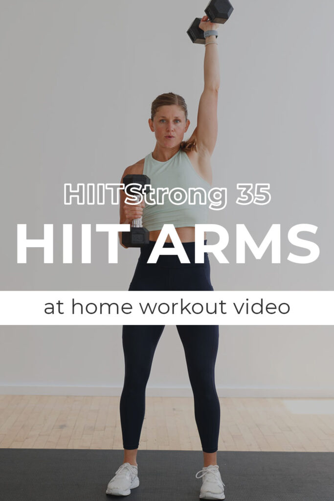 HIIT Arm Workout At Home With Weights | HIIT Workout Plan Day 7