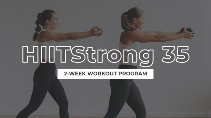 hiit strong | full body workout program at home