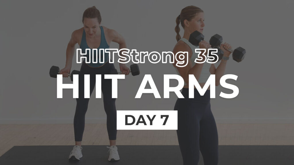 HIIT Arm Workout At Home with Weights | HIIT Workout Plan At Home