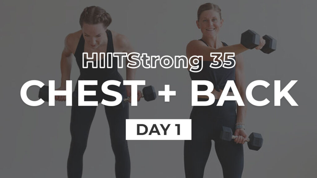 Chest and Back Workout with dumbbells | Split Training Workout Plan Day 1