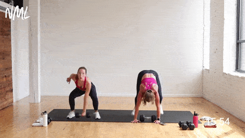 bound, burpee and high knees | HIIT Workout for your abs