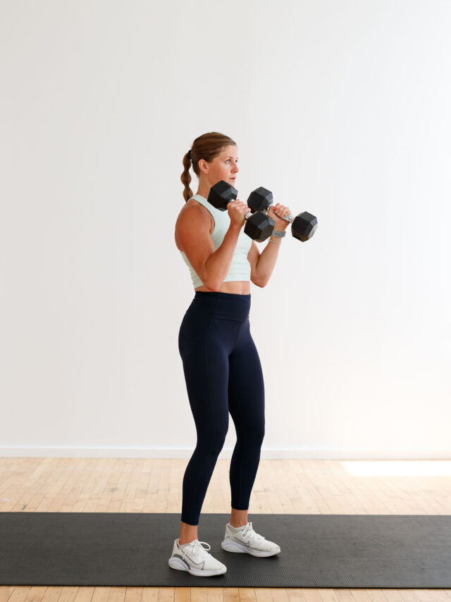5 Dumbbell Arm Exercises That Will Also Build Strong ABS!