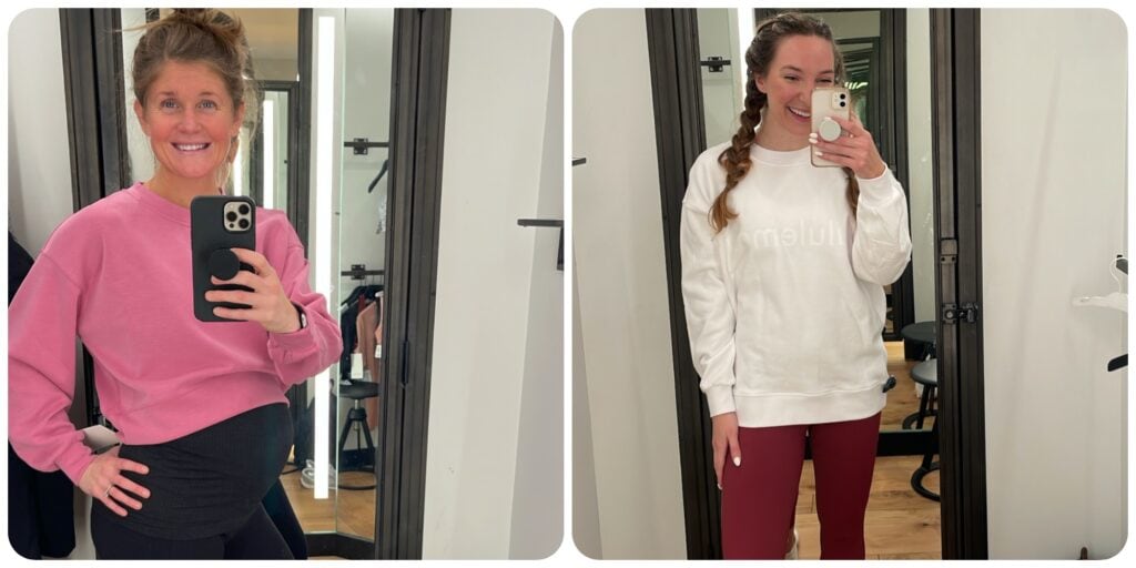 lululemon oversized crew sweatshirt