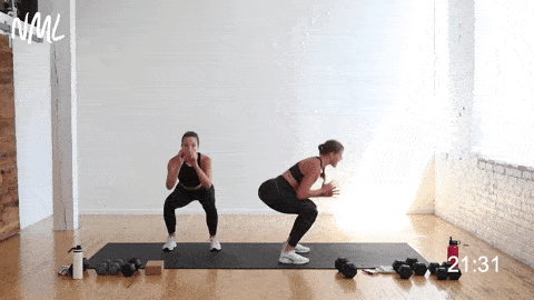 bodyweight squat variations | runner squats