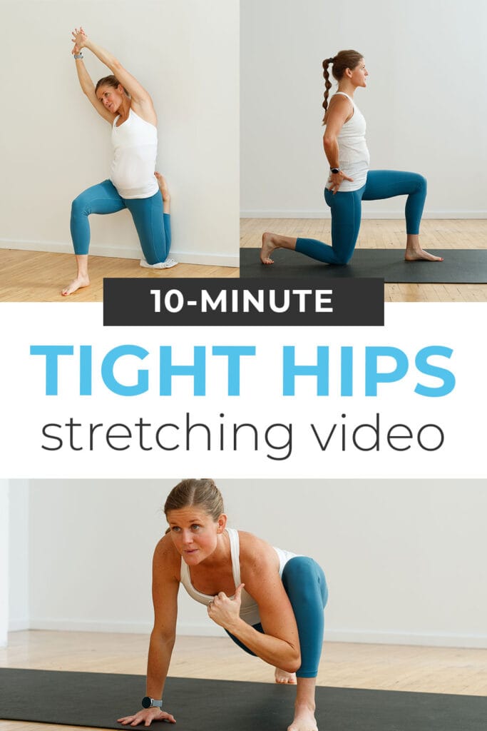 How to loosen tight hip flexors | 10 Minute Stretch Routine