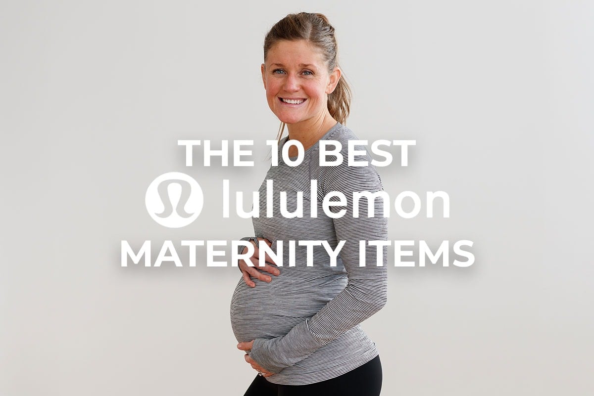 lululemon Maternity Best Maternity Leggings + More Nourish Move Love