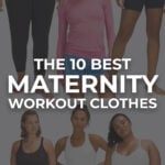 best maternity leggings for workouts | pin for pinterest
