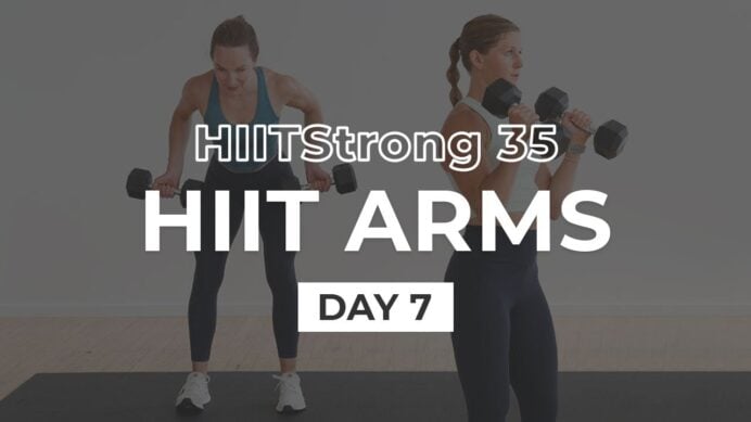 HIIT Arm Workout | HIITStrong Day 7