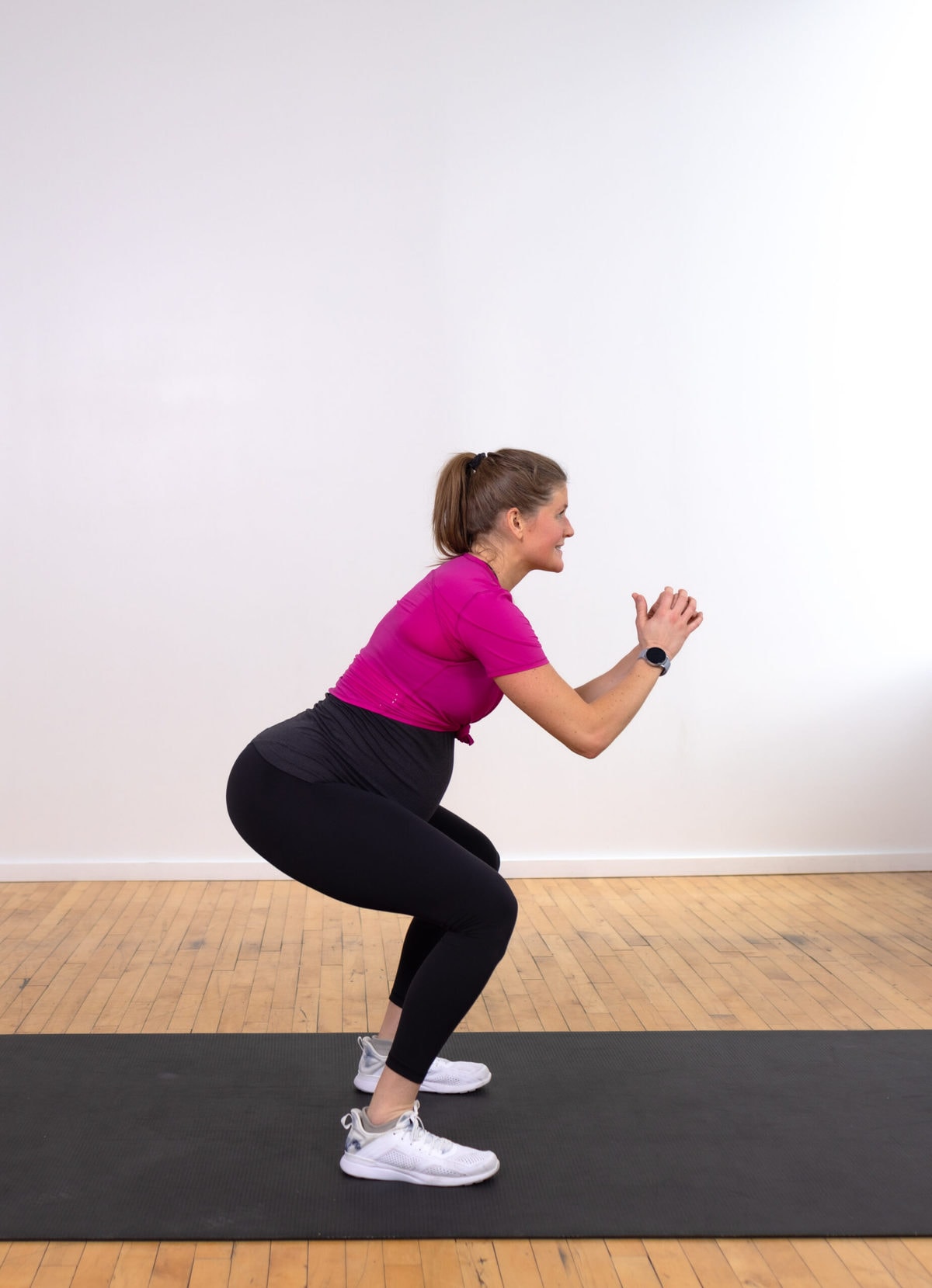 Safe Mama Squat Pulses - Knocked-Up Fitness® and Wellness