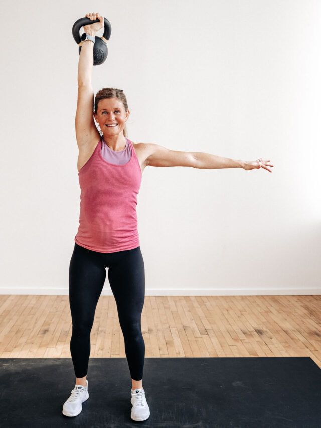 5 Best Kettlebell Exercises for a Full Body Workout (Under 30 Min)!
