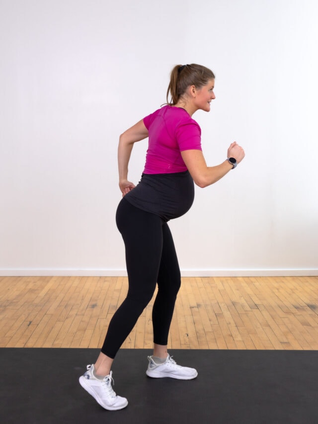 6 Pregnancy Safe Exercises For All Trimesters (No Equipment)!