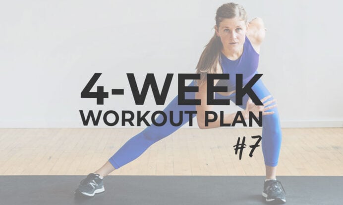 Free 4 Week Workout Challenge and Meal Plan