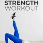 Zero30 Day 1: Bodyweight Workout Full Body STRENGTH Pin for Pinterest