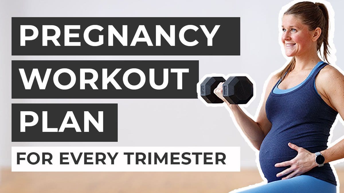 Fit Pregnancy: 1st, 2nd, & 3rd Trimester Workout Routines - Diary