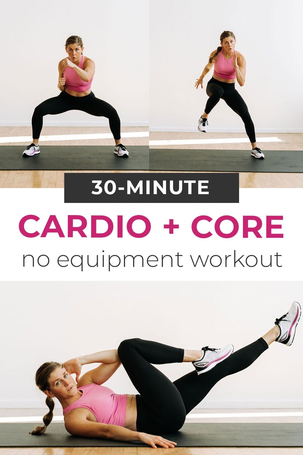 30Minute Cardio and Core Workout At Home (Video) Nourish Move Love