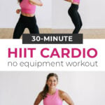 Intense bodyweight workout pin for pinterest