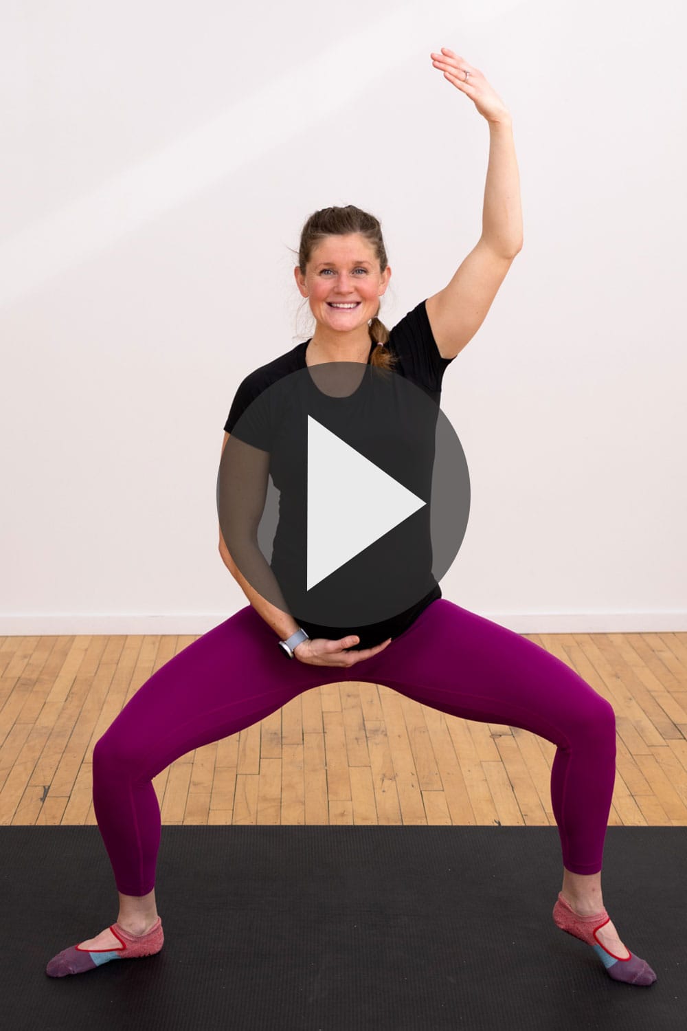 25-Minute Prenatal Barre Workout (No Equipment) | Nourish Move Love