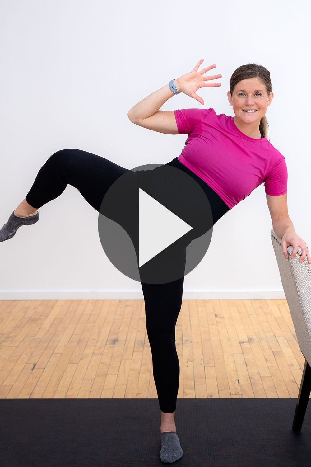 20Minute Pregnancy Barre Workout (3rd Trimester) Nourish Move Love