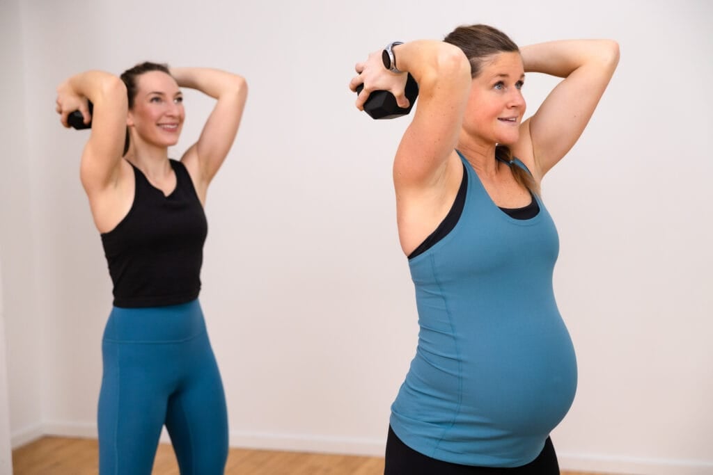 Pregnancy exercises: 9 strength moves + 5 forms of cardio