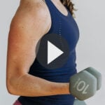 Pin for Pinterest - best upper body exercises for women