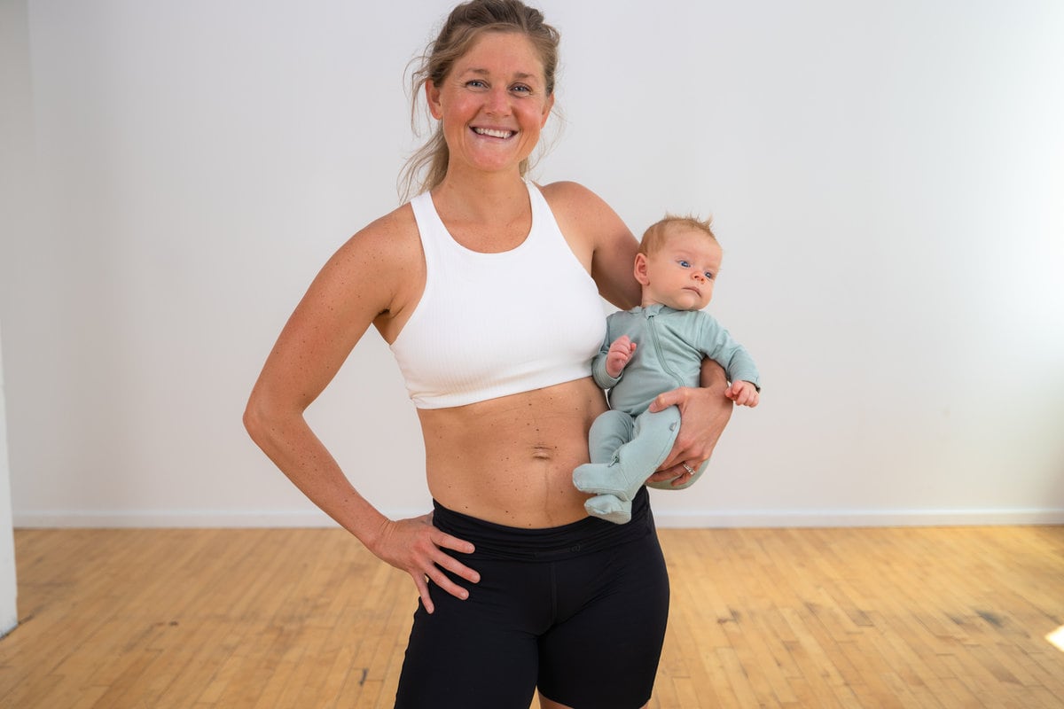 5 Bodyweight Postpartum Ab Exercises (Diastasis Recti Recovery!) - Nourish,  Move, Love