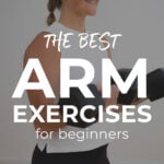 Beginner Arm Workout for Women pin for pinterest