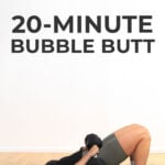 Beginner Leg Workout pin for pinterest