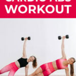 Pin for Pinterest of cardio abs workout