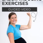 Pin for Pinterest of exercises to induce labor