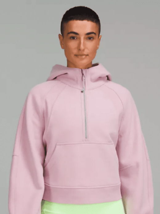 lululemon scuba half zip hoodie