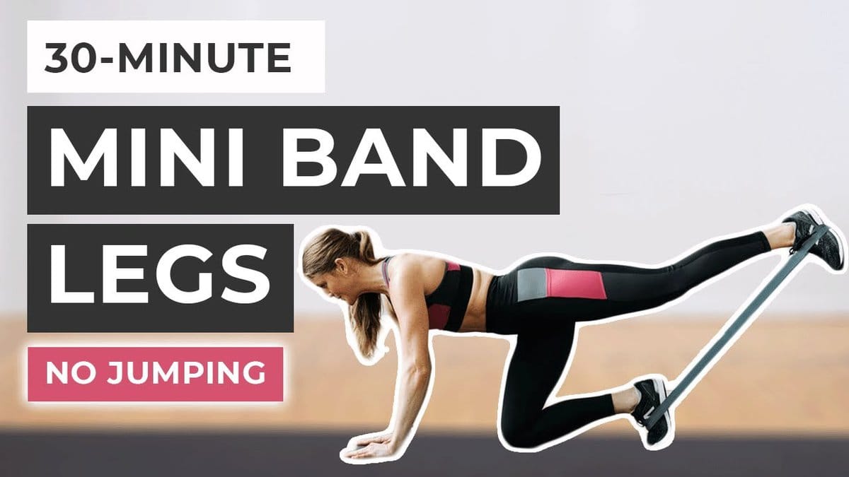 hamstring exercises with bands