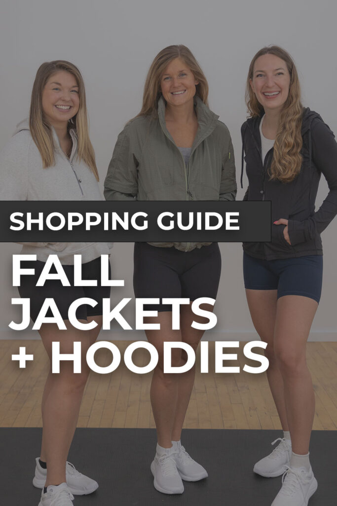 pin for pinterest fall shopping guide for jackets and sweatshirts