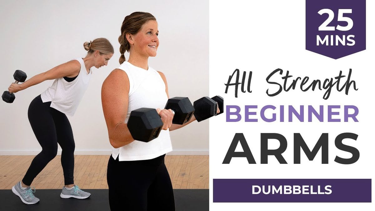 25-Minute Beginner Arm Workout (Video)