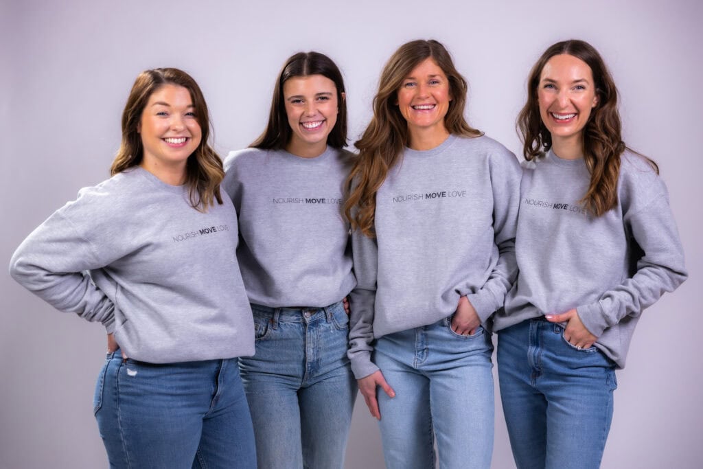 The entire Nourish Move Love team. 