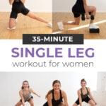 Pin for pinterest - the best single leg exercises for strength and definition
