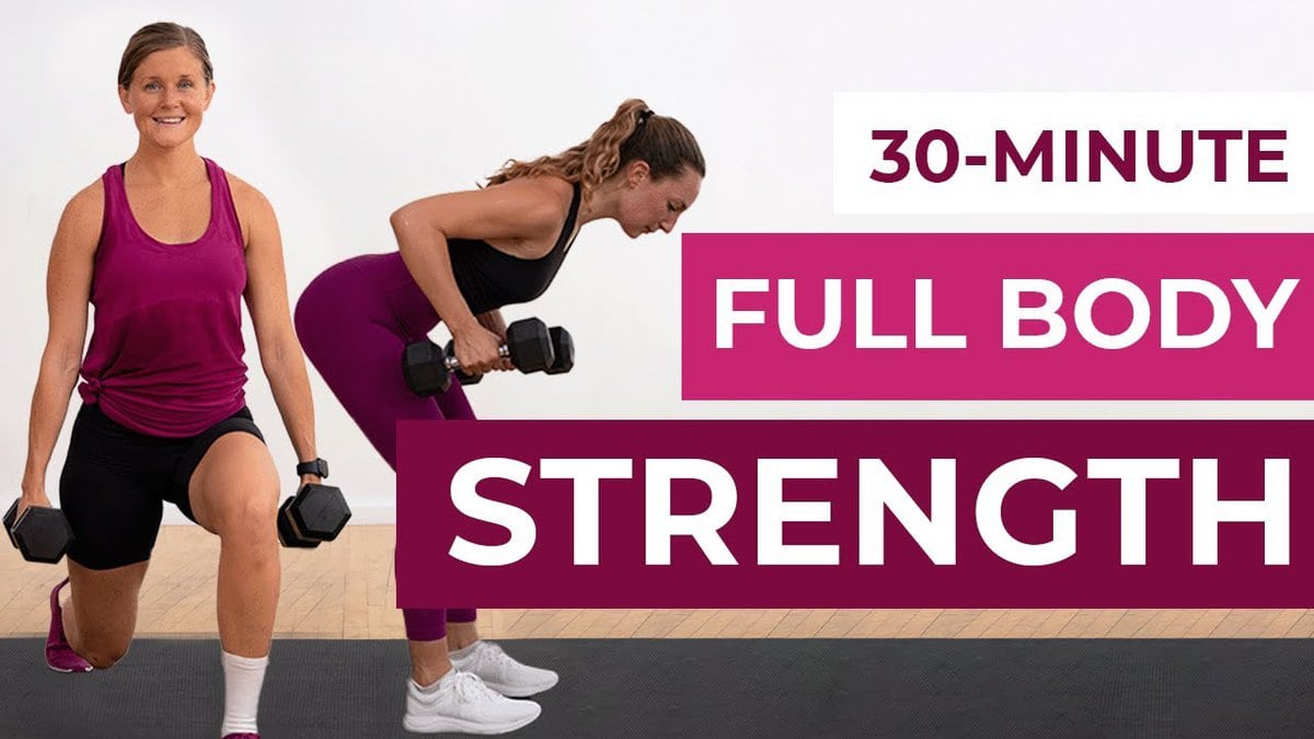 30 minute Full Body Power Yoga Workout to STRENGTHEN & TONE 