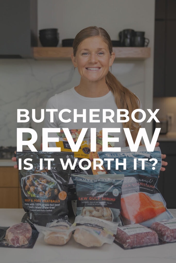 Pin for pinterest - butcherbox review