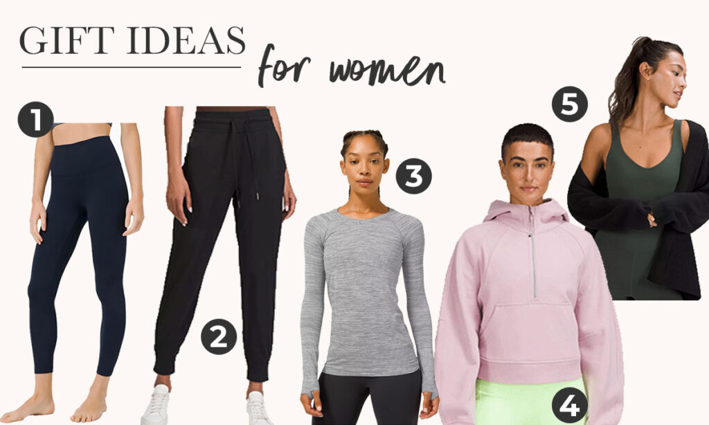 lululemon gift ideas for her banner image