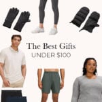 Gifts Under 100 from lululemon pin for pinterest