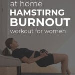 Pin for pinterest - hamstring workout