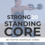 Pin for pinterest - standing core exercises