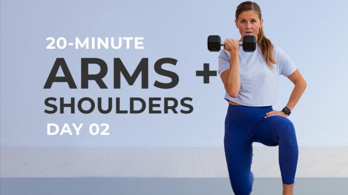 Strong in 20 Day 2: Arms and Shoulders