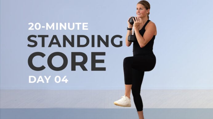 Strong in 20 Day 4: Standing Core