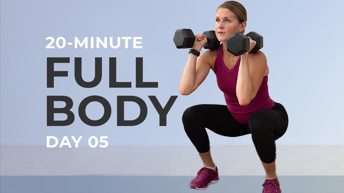 20-Minute Full Body Workout (Dumbbell Only)