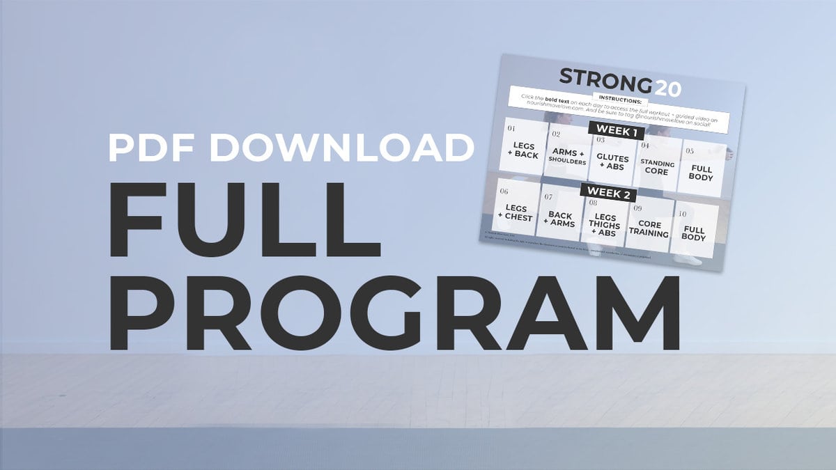 free workout plan