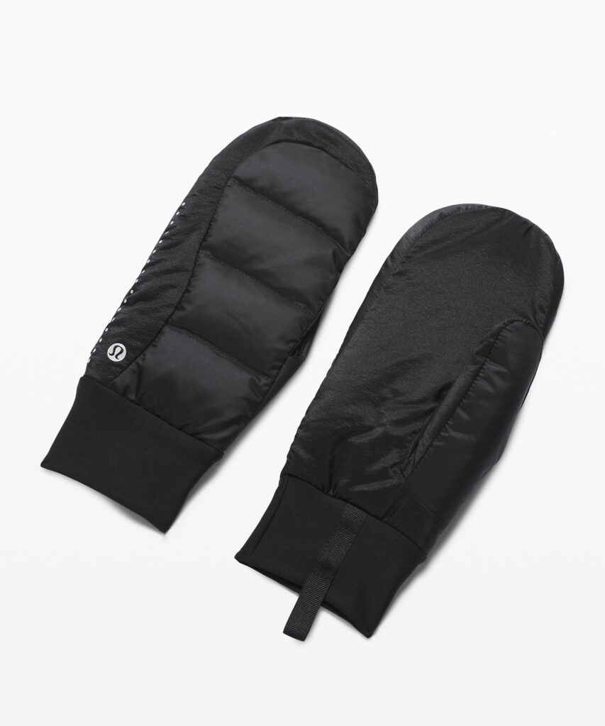 Down for it all mittens from lululemon