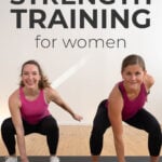 Pin for Pinterest of full body functional training workout