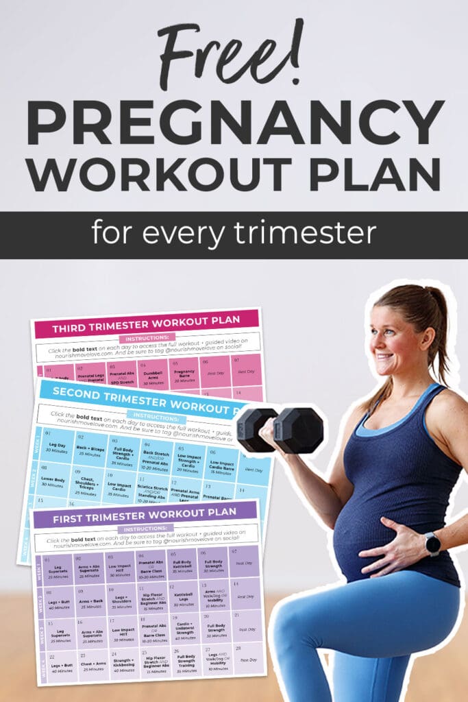 Free Pregnancy Workout Plan By