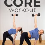 Functional Core training pin graphic for pinterest